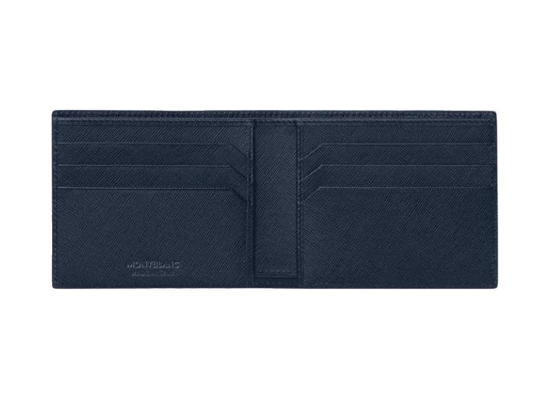 WALLET 6CC BLUE SARTORIAL MONTBLANC 128585